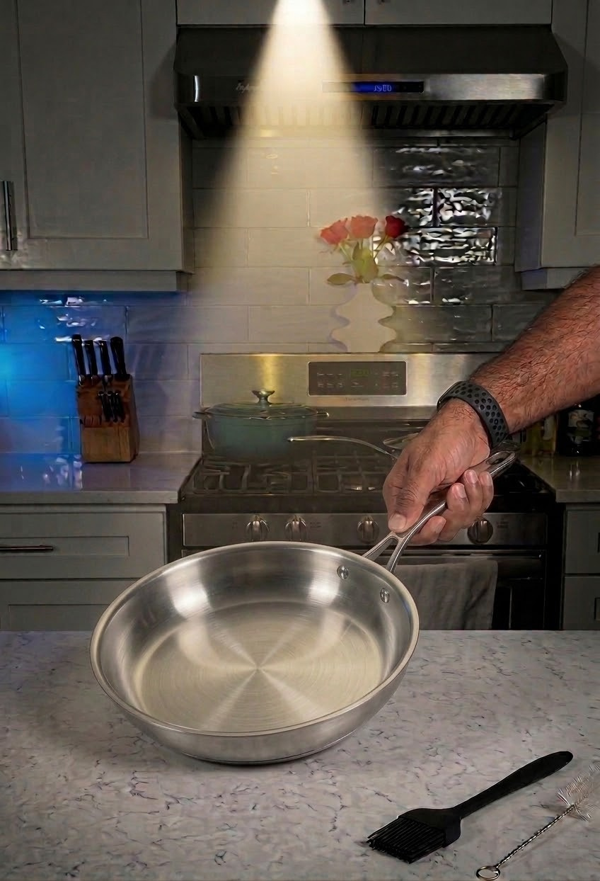 Stainless Steel Fry Pan